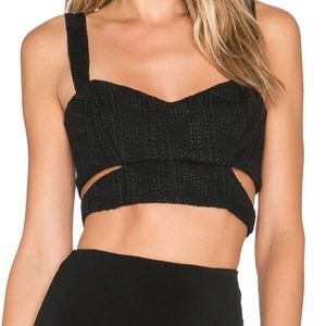 NWT Nookie Lady Luck Crop Top